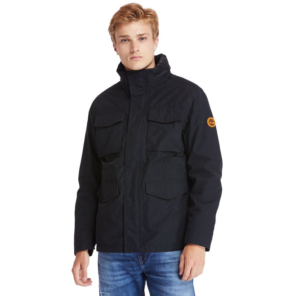 Chaquetas Timberland Argentina Hombre - Snowdon Peak 3-In-1 M65 Waterproof - Negras - VQRMUJ-912